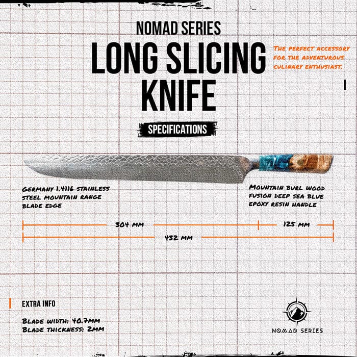 Nomad Series 12" Slicer - TheCookingGuild
